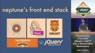 Transforming front-end Disaster Code™ into a Maintainable Masterpiece - Dan Gribbin