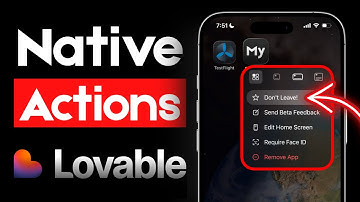 Native Actions for Lovable Mobile Apps