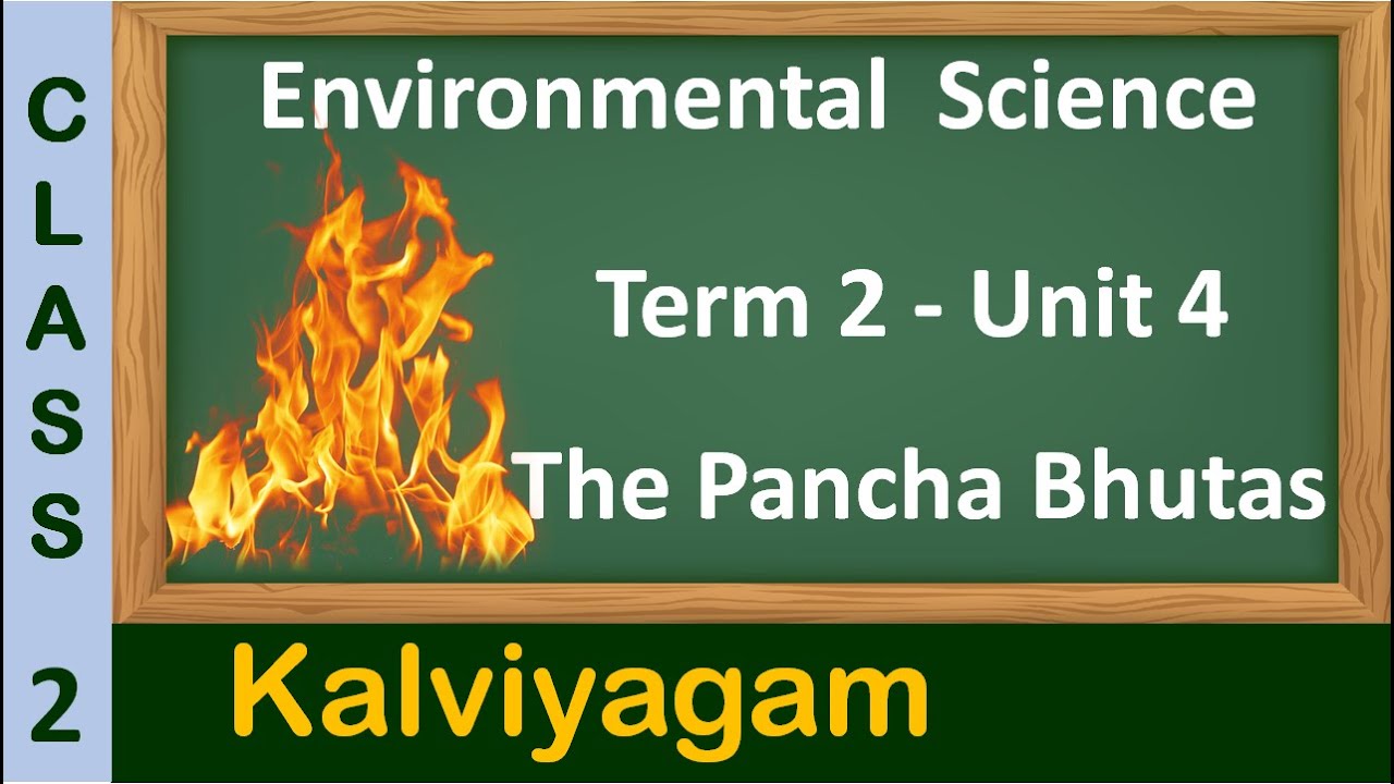 The Pancha Bhutas | Class 2 EVS Term 2 Unit 4 | Kalviyagam | TN ...