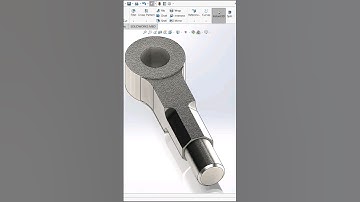 Knuckle Joint Eye | #solidworks #shorts #automobile #