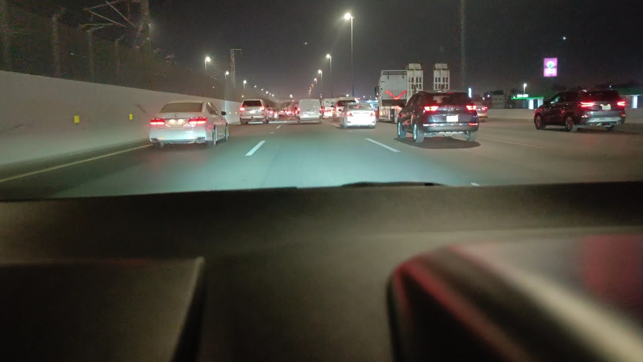 Jeddah Ring Road Night Drive | Al Marwa to Al Naseem at 11 PM (4K)