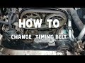 How to replace timing belt 1.8 16v Opel Vauxhall