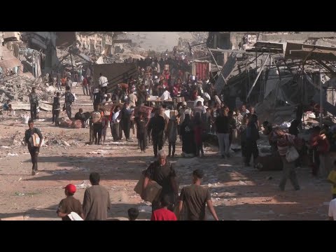 وصول شاحنات مساعدات إنسانية إلى خان يونس