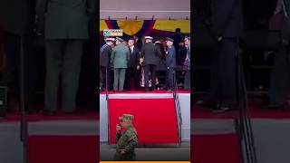 Cúpula militar se retiró antes del discurso de Gustavo Petro