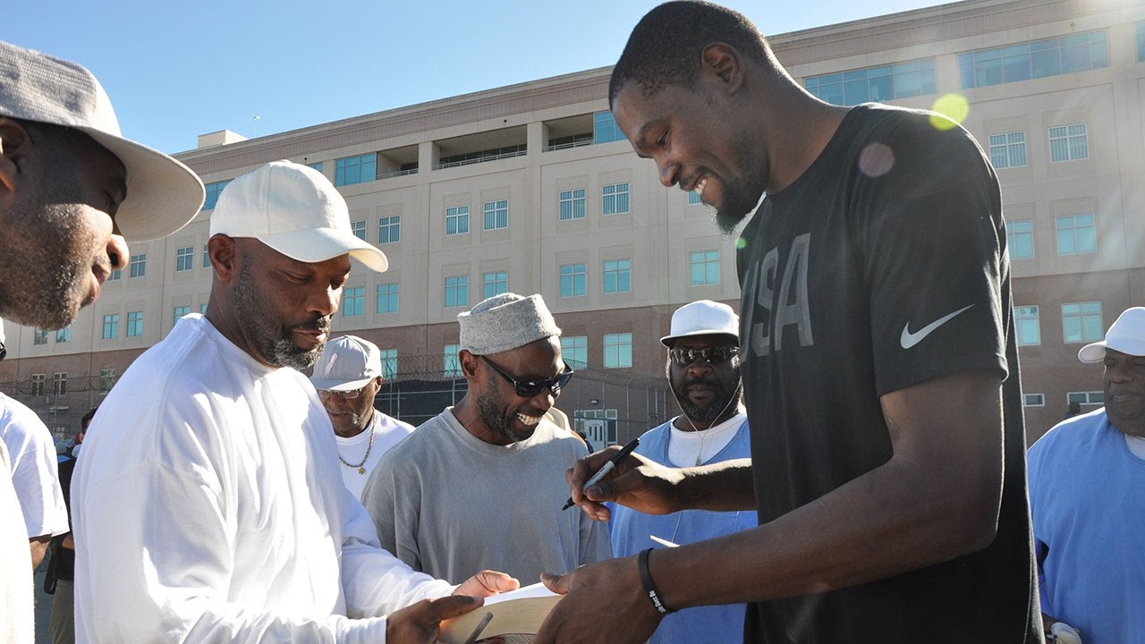 Golden State Warriors return to San Quentin - Inside CDCR