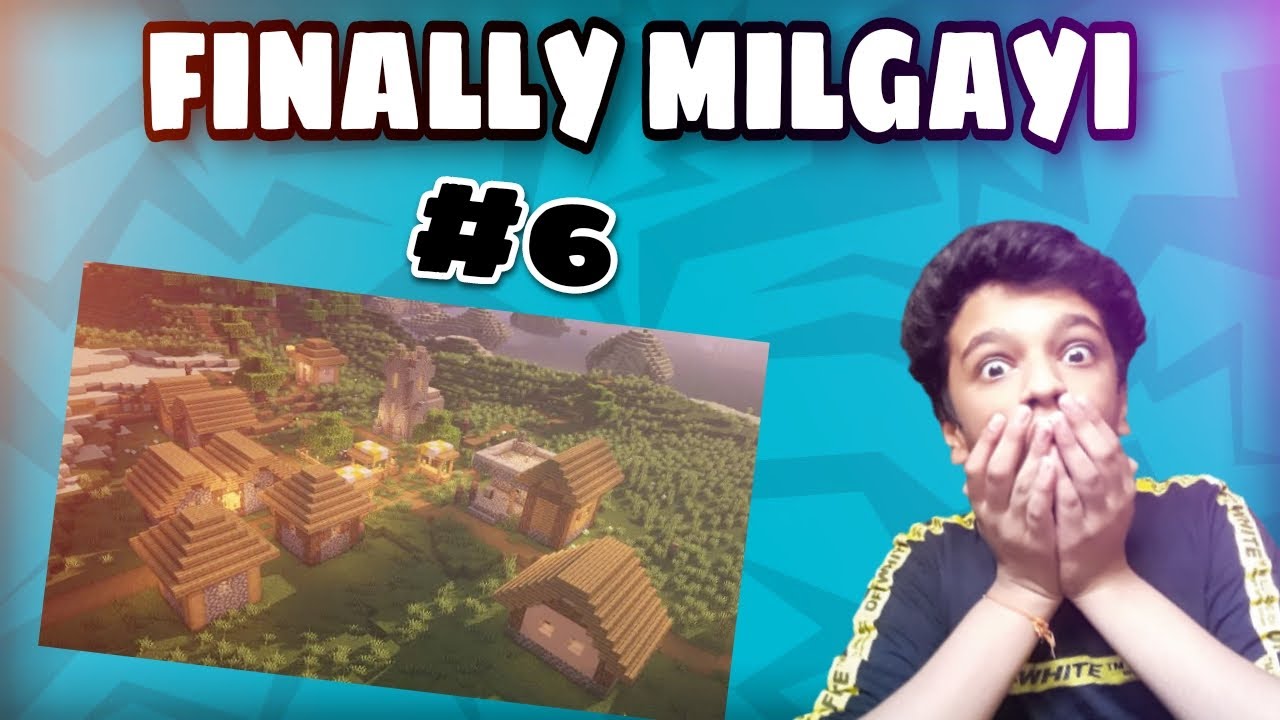 Finally I Found A Village In My Survival World (#6) - YouTube