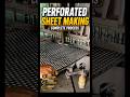 Perforated sheet makeis a high precision metalworking process used for strong and durable industrial