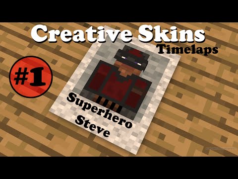 Creative Skins #1 - Superhero Steve - Minecraft Skin