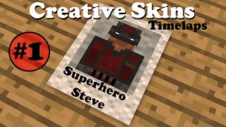 Creative Skins #1 - Superhero Steve - Minecraft Skin screenshot 4