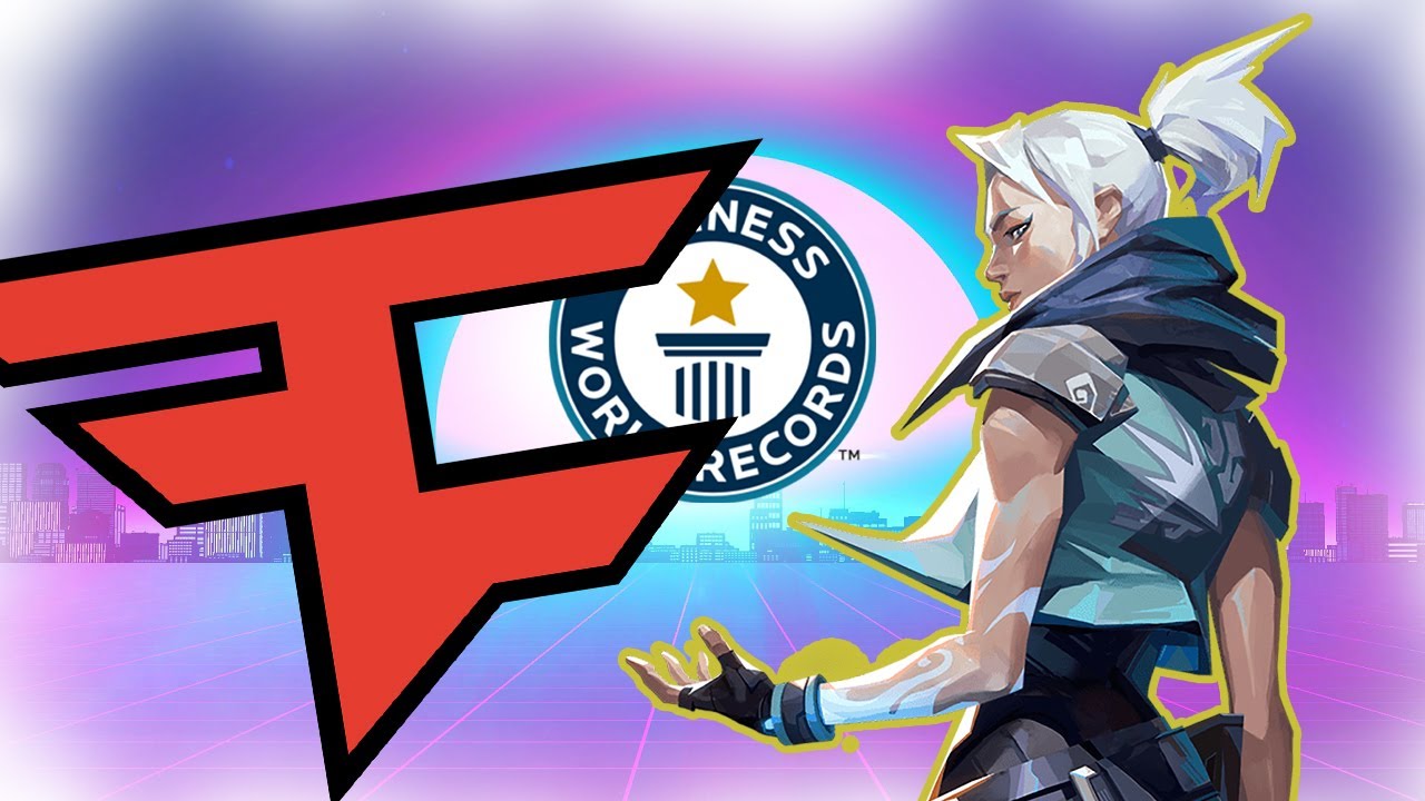 Applying for FaZe Clan by starting a WORLD record in VALORANT 