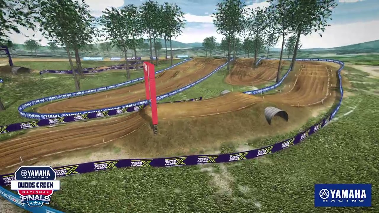 Budds Creek National 2025 - Yamaha Animated Track Map