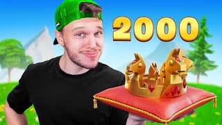 Mon 2000ième TOP 1 !