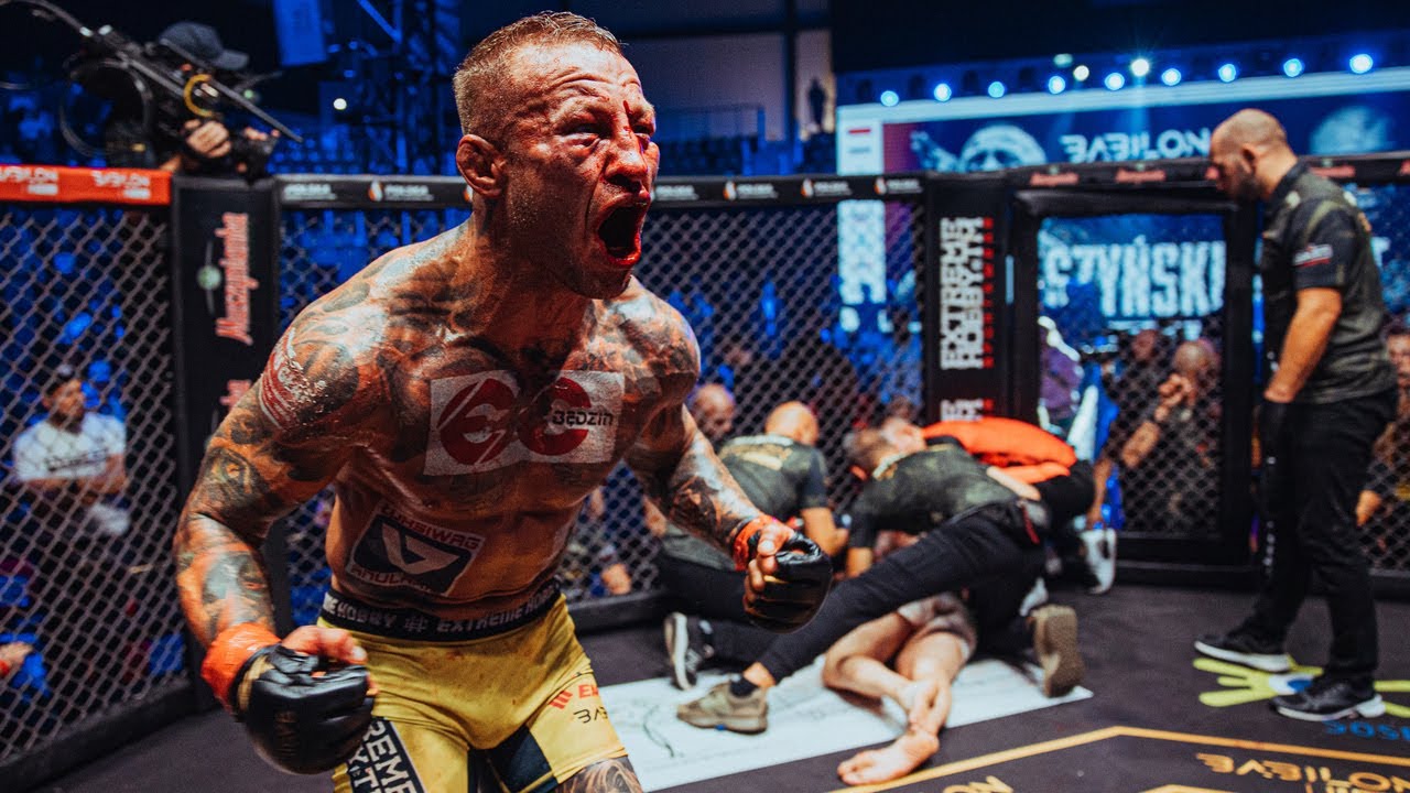 Wojna o pas: Adrian BŁESZYŃSKI vs Samuel VOGT 💣 BRUTALNY nokaut kończy walkę!