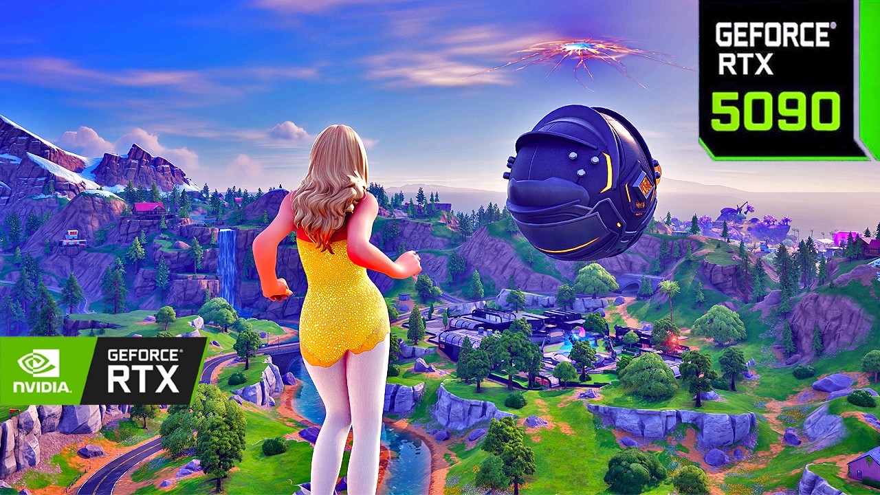 Fortnite 4K Max Graphics Zero Build Gameplay | Sabrina Carpenter Skin