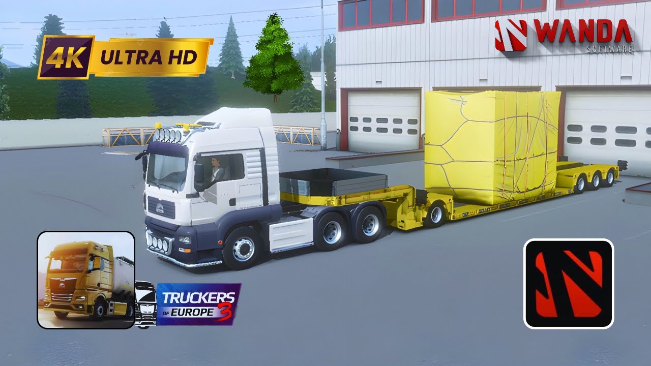 Mastering Heavy Haul! Truckers of Europe 3 in Stunning 4K Ultra HD" 2025