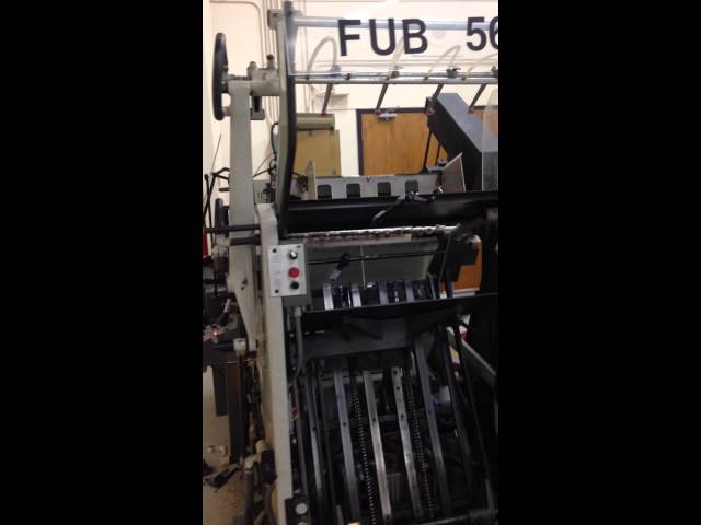 Saroglia FUB 56 x 74 Die Cutter with 3-Pull Foil System