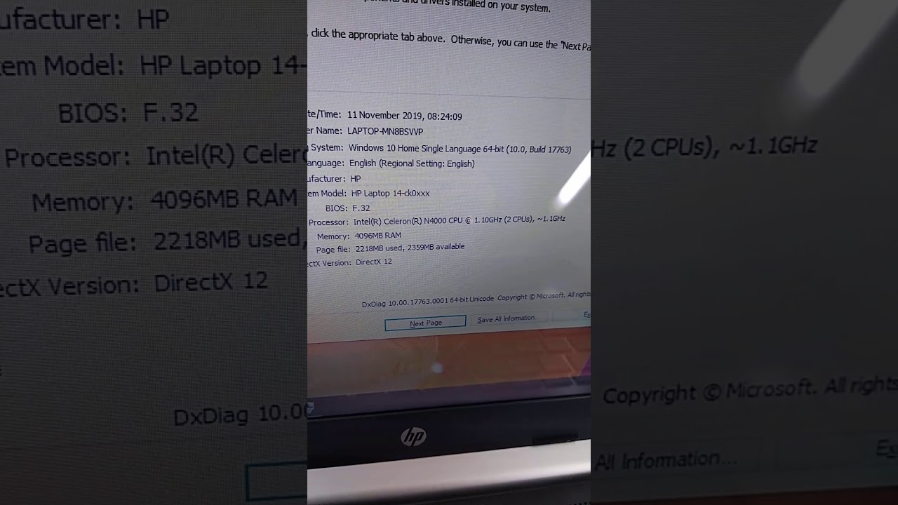 Laptop Hp 14 Ck0xxx Celeron N4000 M 4gb Hd 1gb Youtube Laptop Hp 14 Ck0xxx Celeron N4000 M 4gb Hd 1gb Youtube