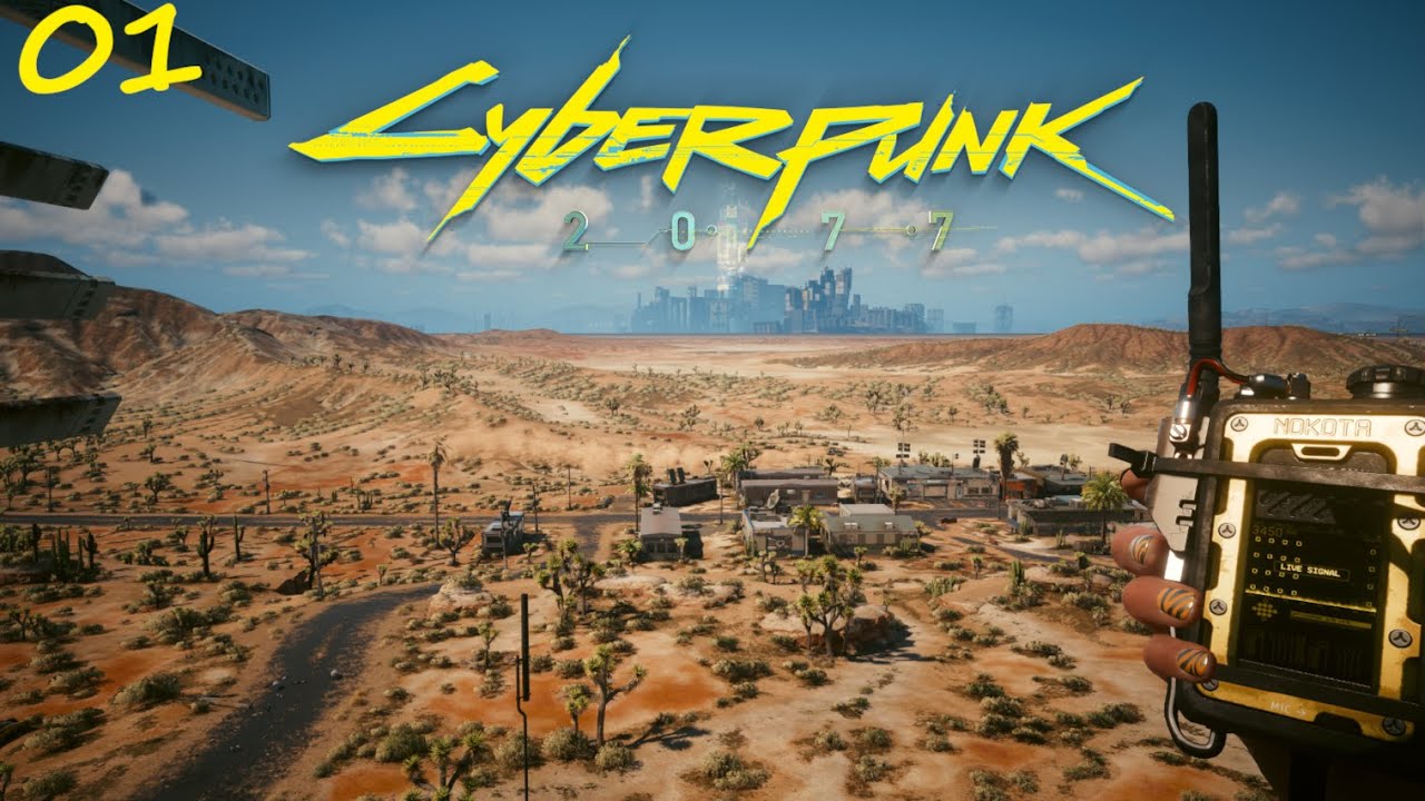 Cyberpunk 2077 || Arriving in Night City || The Nomad || Episode 1