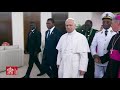 Cameroon, Yaoundé, Farewell by Authorities, 16 April 2026 – Pope Leo XIV