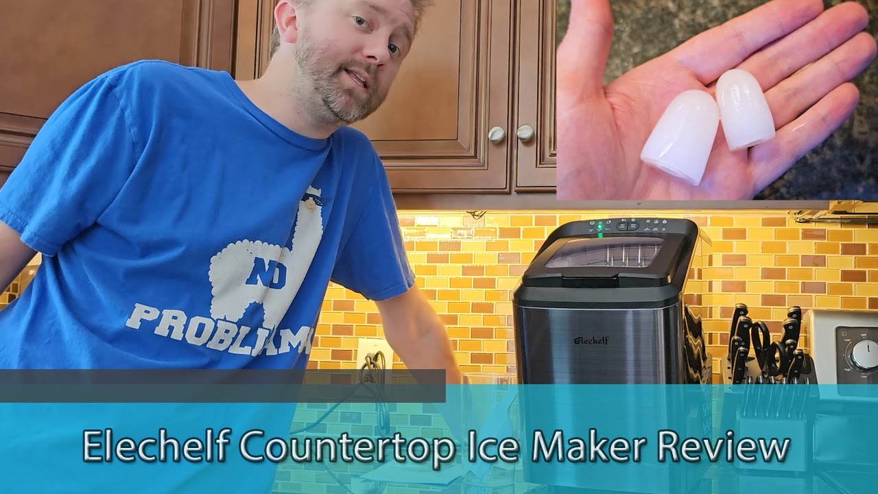  Cozeemax Ice Maker Machine Countertop, Self-Cleaning
