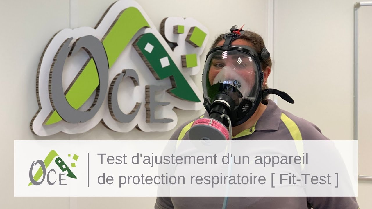 Test d'ajustement d'un appareil de protection respiratoire 
