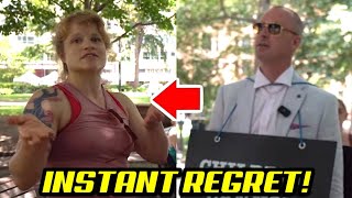 WOKE Liberal Gets TRIGGERED When She Hears This! WOKE Liberal Gets TRIGGERED When She Hears This!