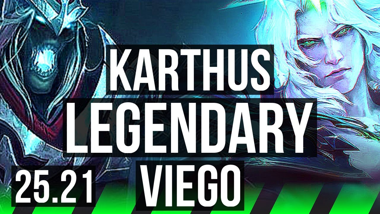 KARTHUS vs VIEGO (JGL) | 13/1/6, Legendary | EUW Master | 25.21
