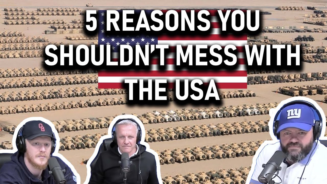 5 Reasons You Shouldn't Mess With The USA REACTION!! | OFFICE BLOKES REACT!!