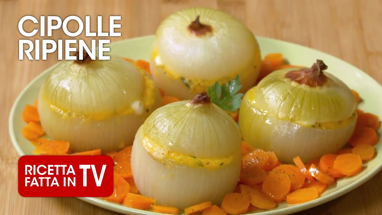 CIPOLLE RIPIENE di Benedetta Rossi - Ricetta TV Fatto in Casa per Voi