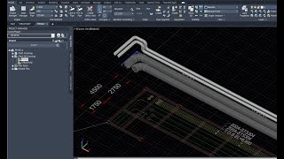 [AP3D] PIPE RACK PIPING-3 (Autocad Plant 3D Tutorial - Piping-1)