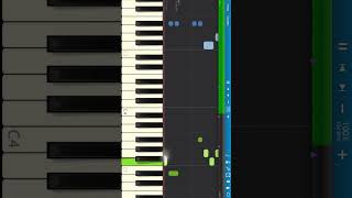 Fort Minor  Get Me Gone  How To Play On Piano shorts pianotutorial synthesia