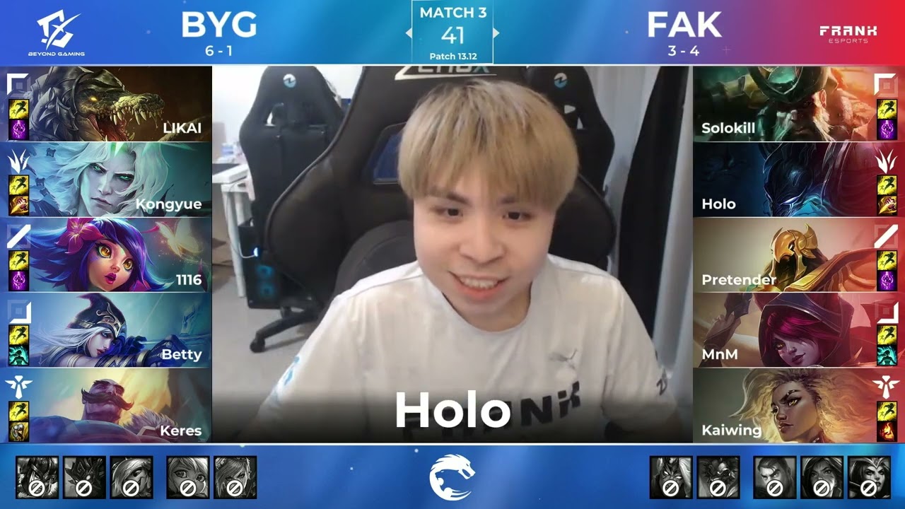 BYG vs FAK｜Summer Split W3D2｜PCS 夏季例行賽 2023