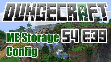 Tekkit: DungeCraft - ME Storage Configuration - S4 E39