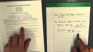 2012 AP Calculus AB Free Response #1b