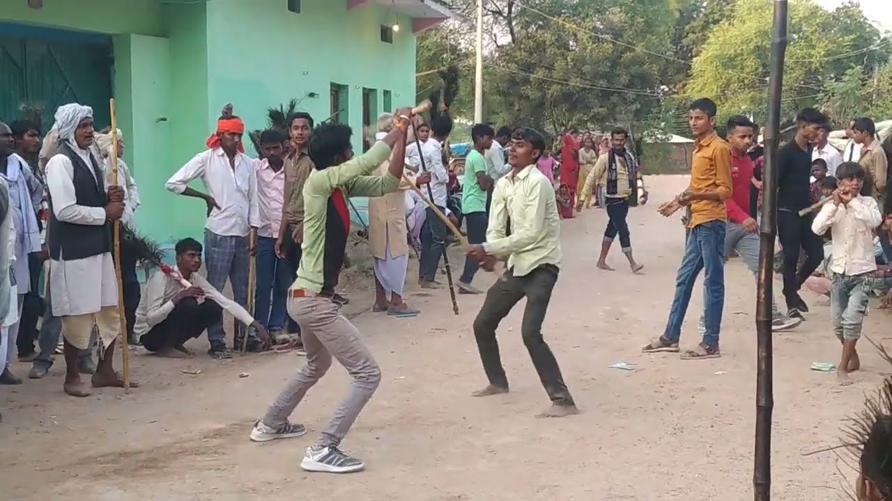 बीरा गांव की दिवारी देशी दिवारी ‌घाई   बुंदेलखंड लोकनृत्य @बीरा_अजयगढ़_पन्ना_मध्यप्रदेश