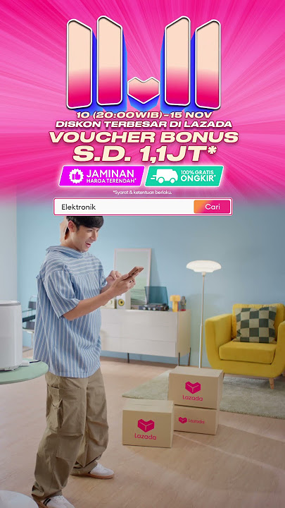 Hanya 4 Jam! Ekstra Koin Hingga 66%! Jam 20:00 Hingga Tengah Malam di 10 Nov. #Lazada1111ID