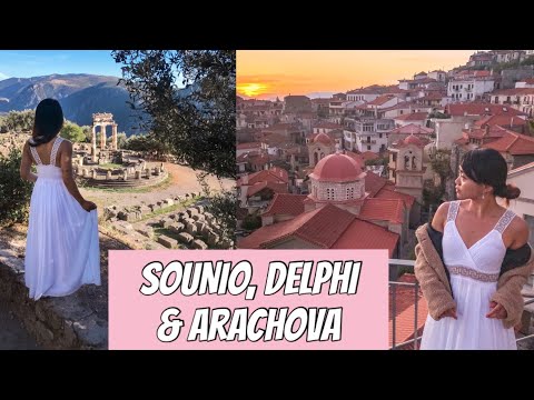 SOUNIO, DELPHI & ARACHOVA | Stunning Day Trips from Athens | Greece Travel Vlog