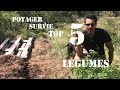 Potager de survie top 5 lgumes