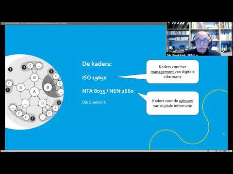 Webinar BIM update (inter)nationale aansluiting