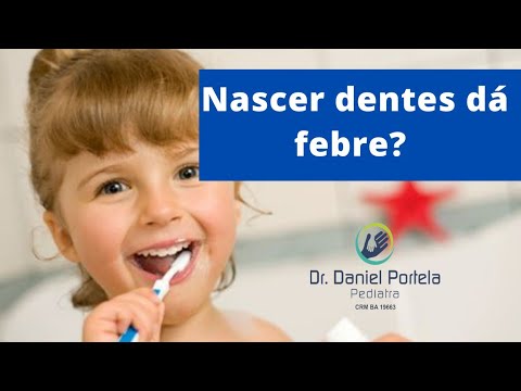 Vídeo: A dentição dos molares causa febre?