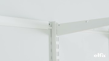 Elfa Assembly Instructions: Elfa Top track cover