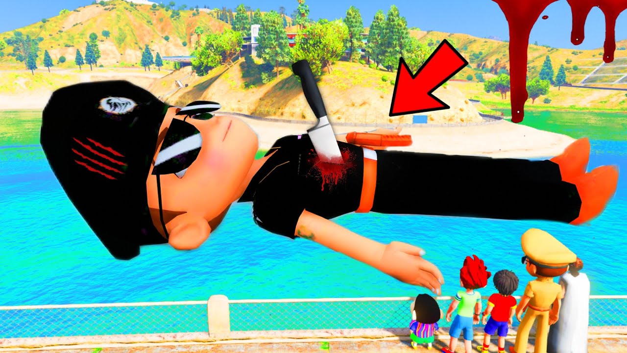 Who Killed Black Little Singham In Gta 5 | Little Singham His Safe | Gta 5 Gameplay