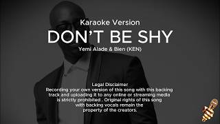 Yemi Alade Feat. Bien - Dont Be Shy (Karaoke Version)