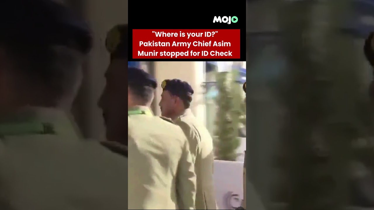 Pak Army Chief Asim Munir Stopped For ID Check | Munich Security Conference