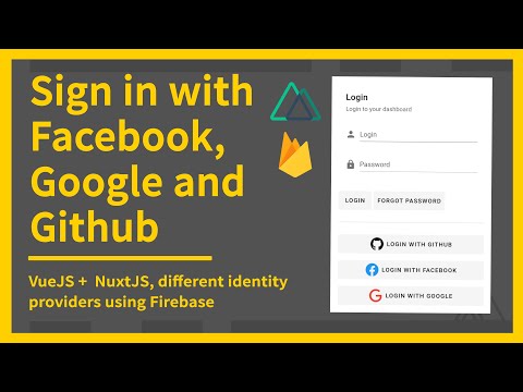 GitHub - Jebasuthan/Vue-Facebook-Google-oAuth: SignIn or Signup with  Facebook and Google using Vue without any external packages