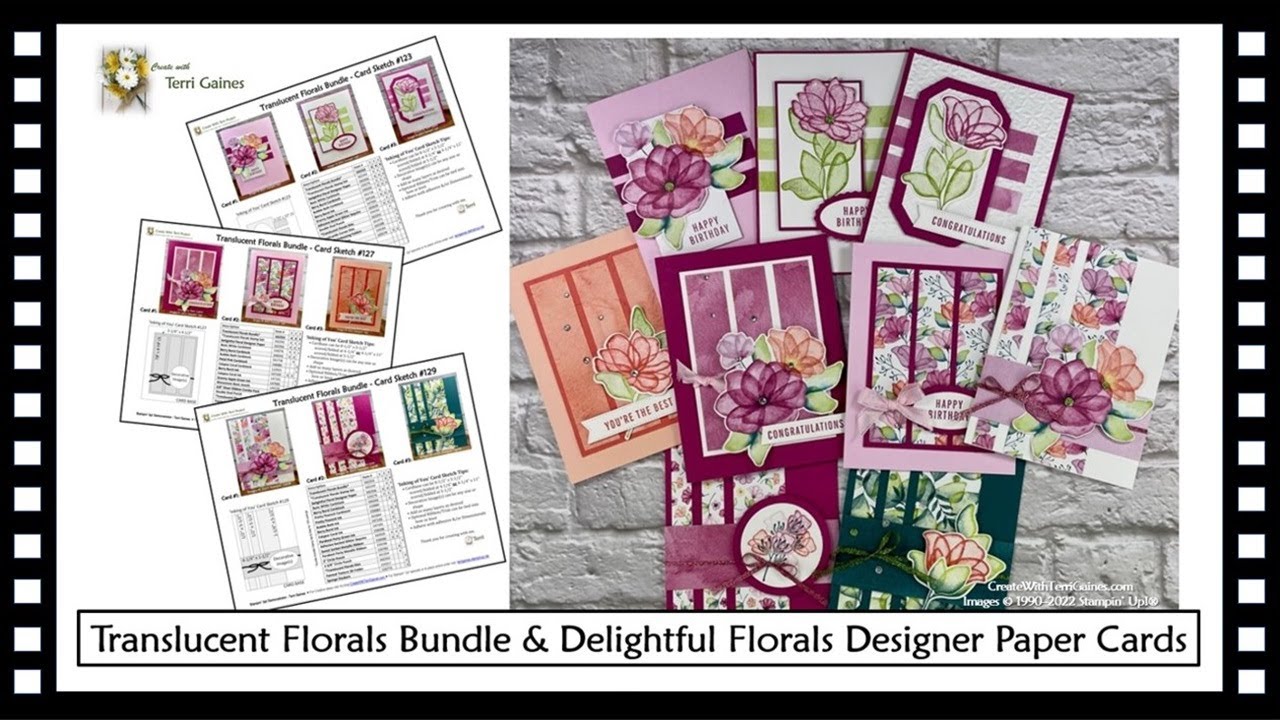 Delightful Floral 12 x 12 (30.5 x 30.5 cm) Designer Series Paper