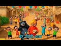 Bantu Madari Aaya | बंटू मदारी आया | Nursery Rhyme | poem for kids | Hindi Rhyme | Poem | BhayGoonj
