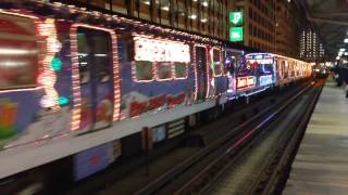 The 2014 CTA Holiday Train at Randolph/Wabash
