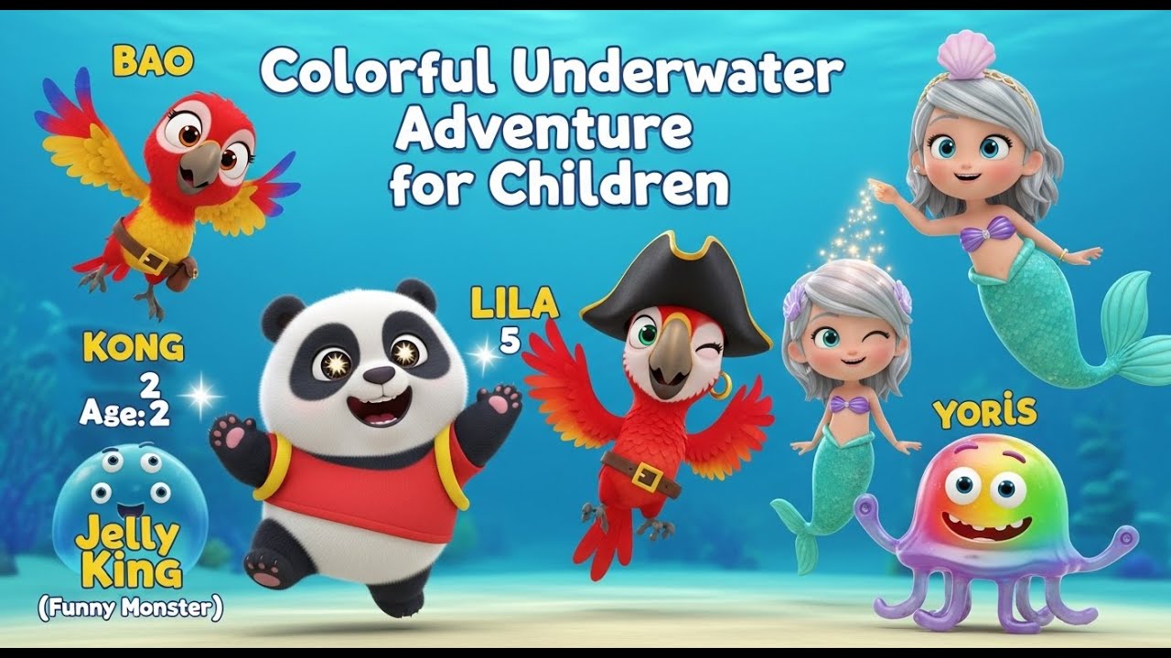 The Ocean Lantern Adventure - Join BAO the brave little panda and KONG the parrot Magical Quest