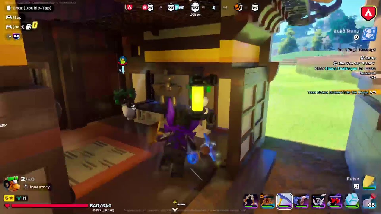 Just playing Fortnite lego join to chill